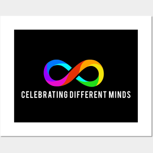 Celebrating different minds Posters and Art